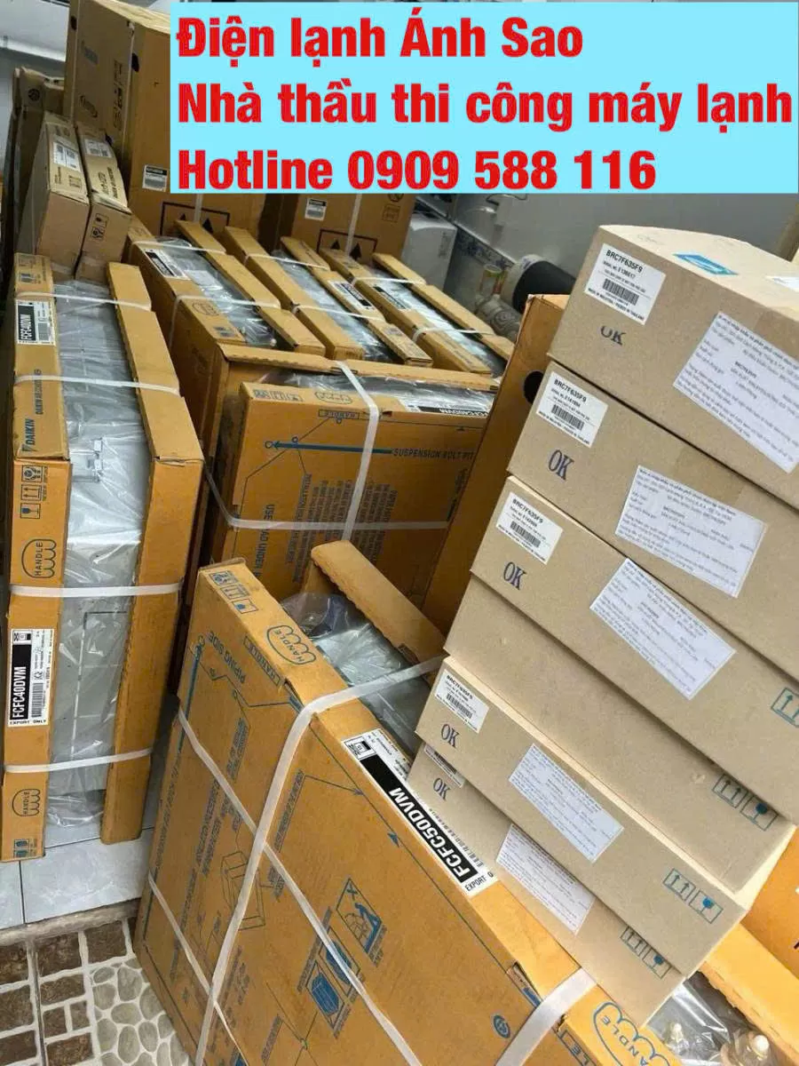 Kinh nghiệm thi công máy lạnh âm trần cho cửa hàng - văn phòng