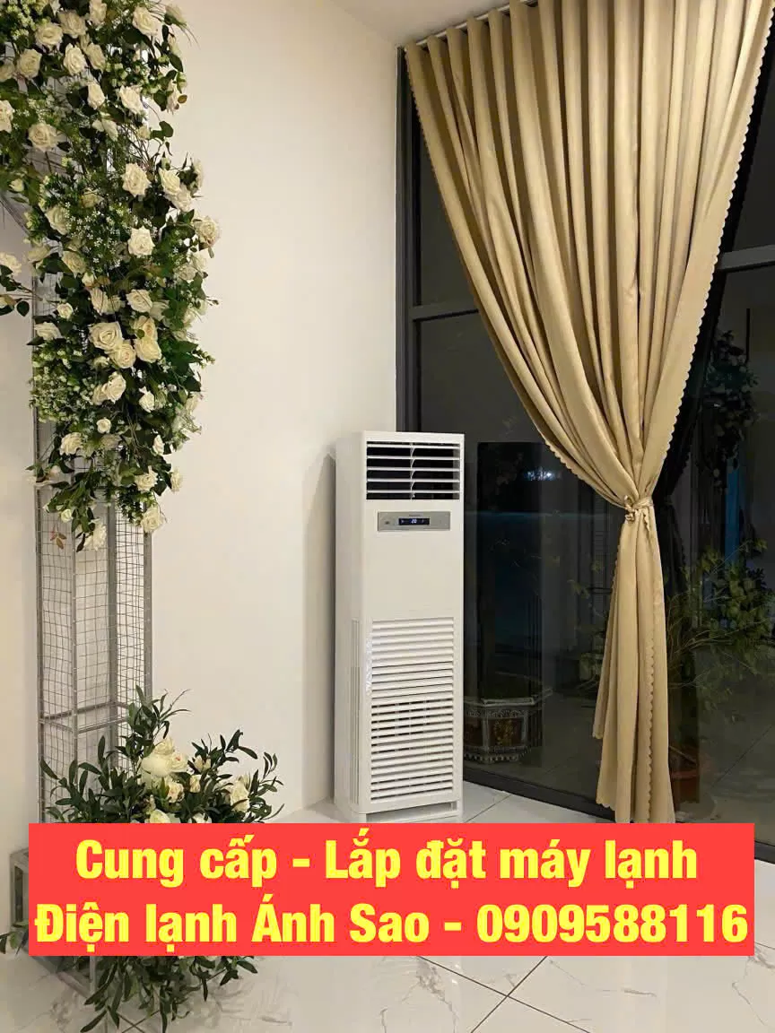 Lắp Đặt Máy Lạnh Tủ Đứng Nagakawa Cho Văn Phòng HCM