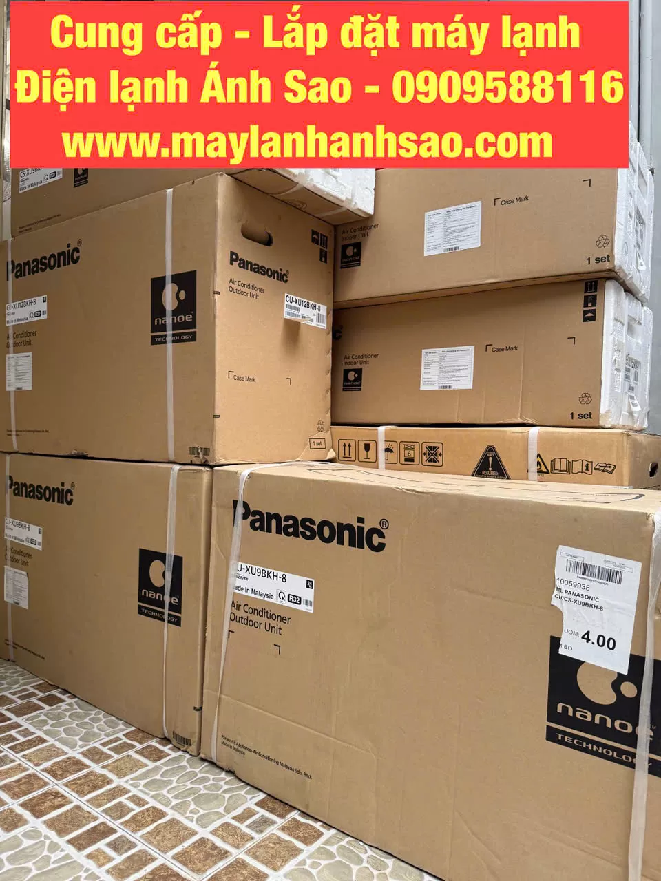 Cung Cấp, Lắp Đặt Máy Lạnh Panasonic Giá Rẻ TP.HCM