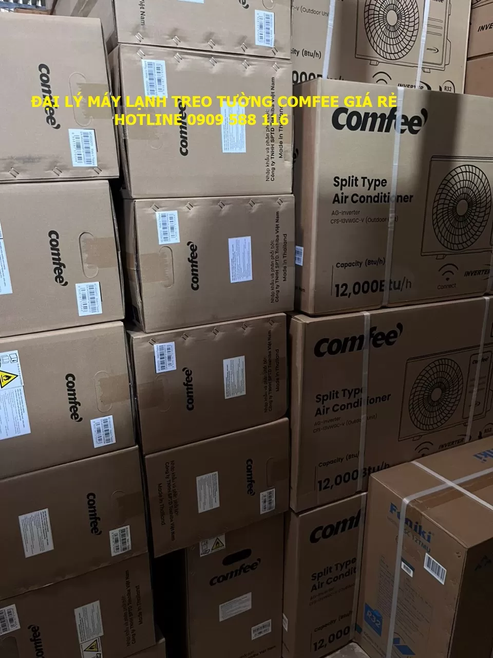 Đại lý bán và thi công lắp đặt máy lạnh Comfee giá cạnh tranh