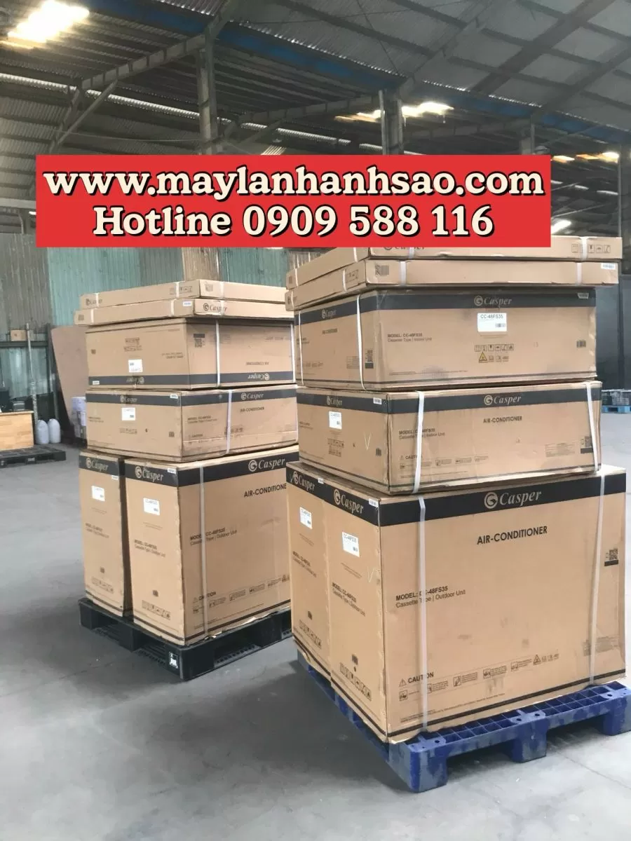 Phân phối - Thi công trọn gói máy lạnh âm trần CASPER giá cạnh tranh tại HCM