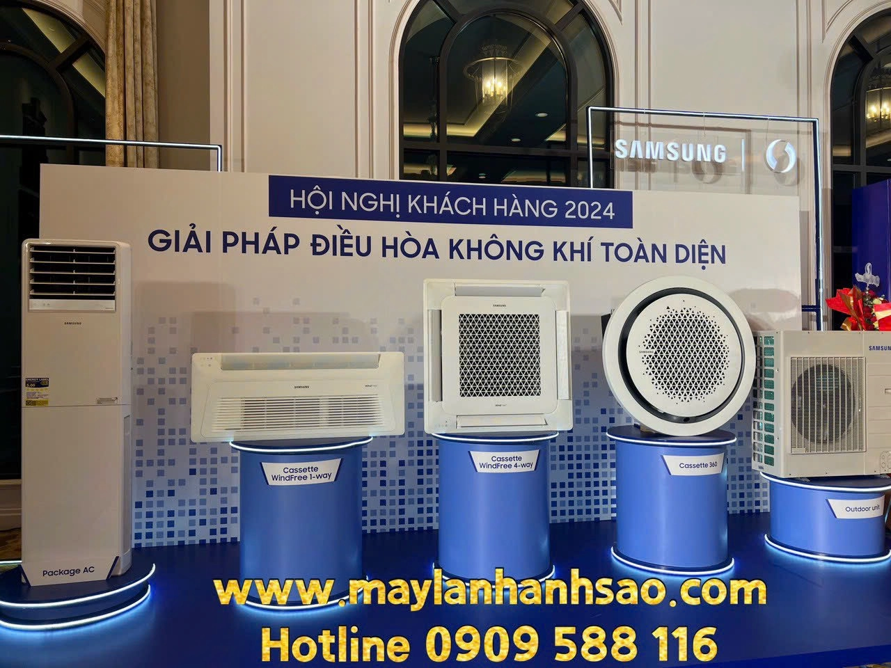 Khảo sát - Báo giá - Thi công nhanh máy lạnh âm trần Samsung 1 hướng
