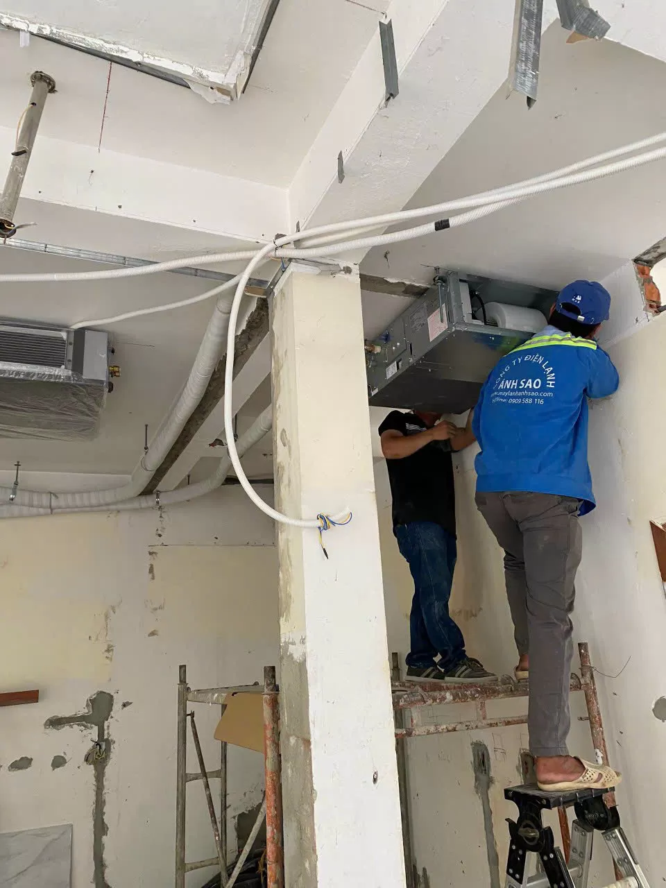 Nhà thầu thi công máy lạnh giấu trần Daikin uy tín tại Tây Ninh