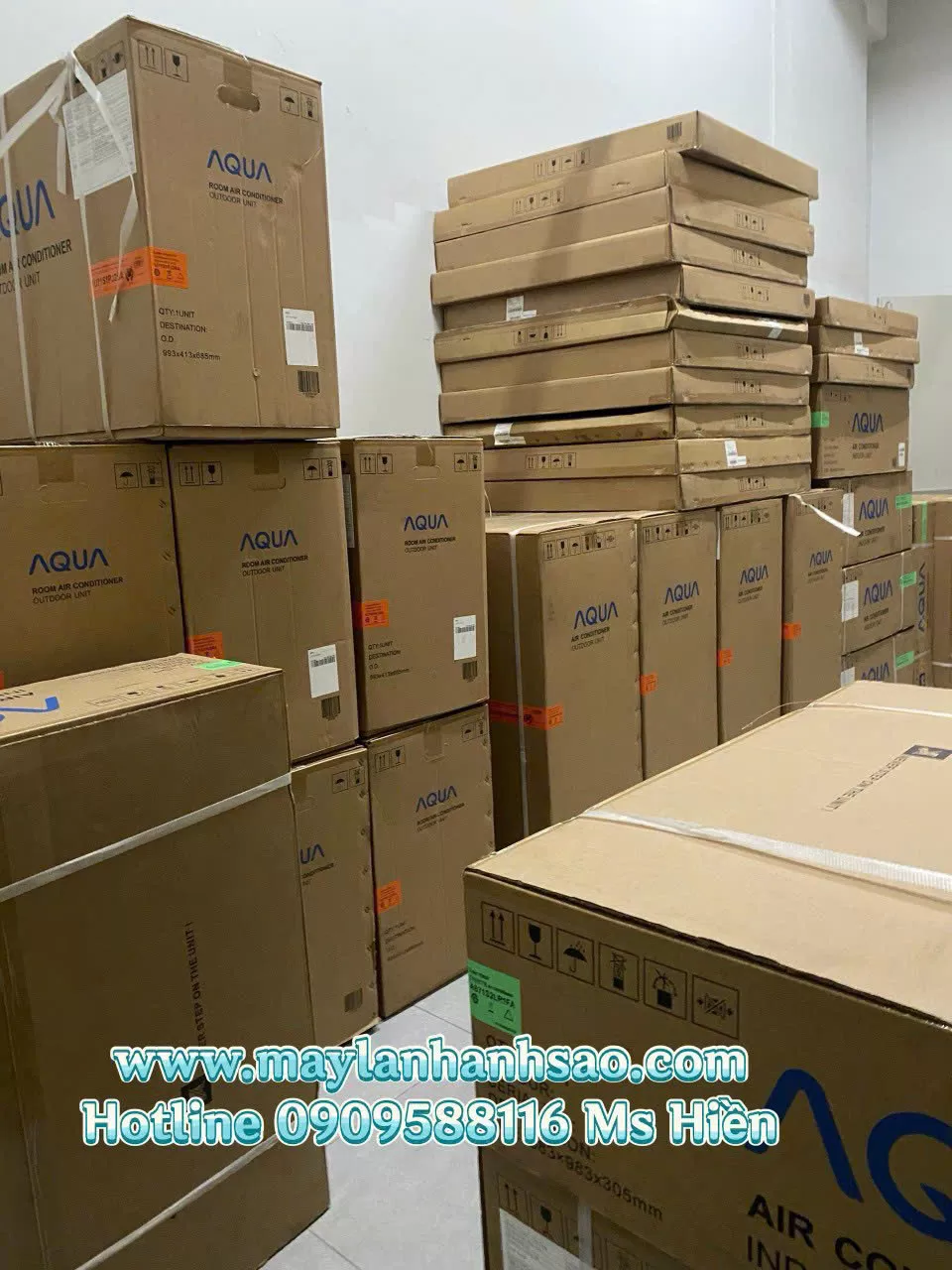 Cung cấp - Lắp đặt trọn gói máy lạnh âm trần AQUA tại Bình Dương