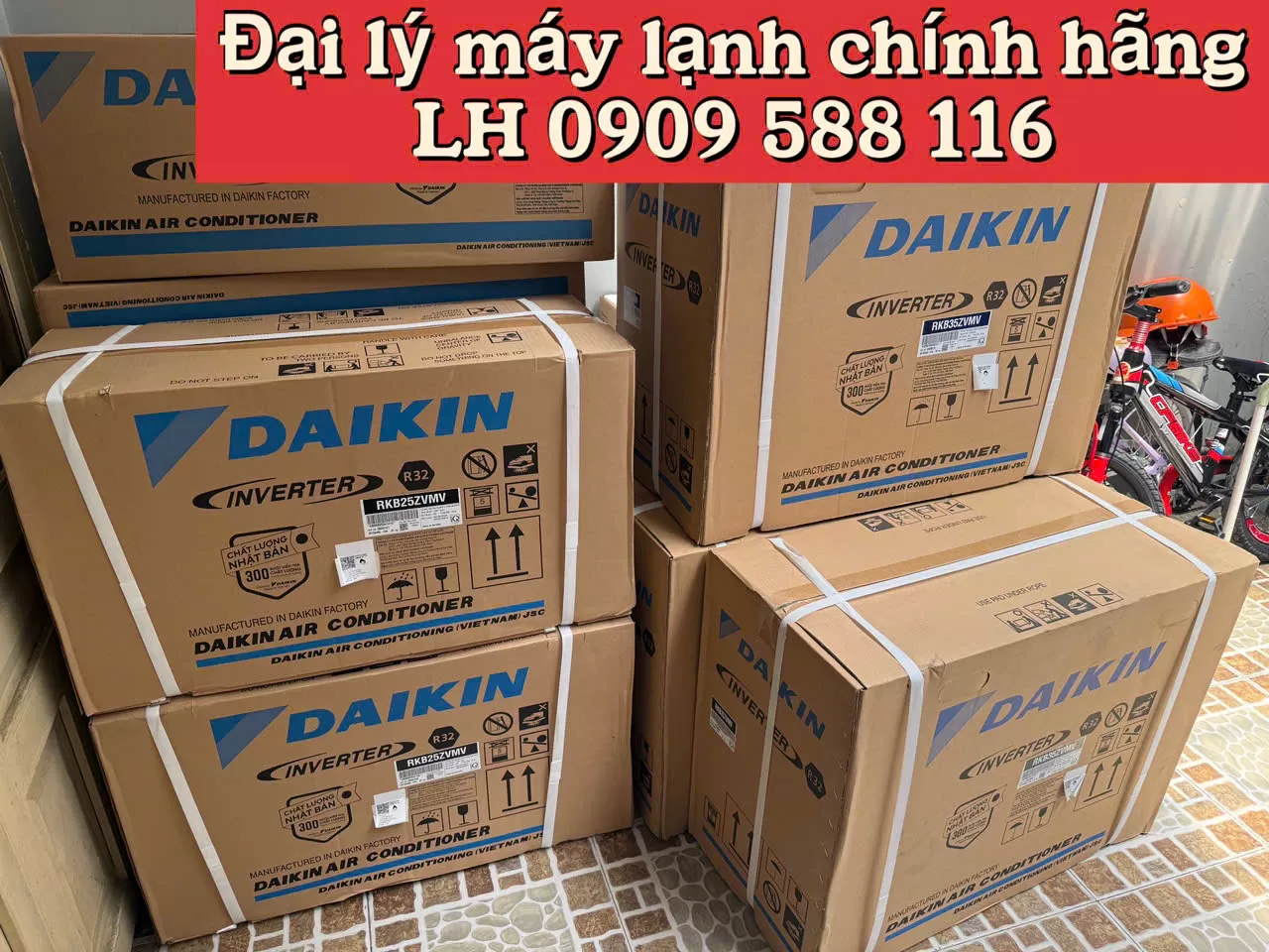 Đại lý máy lạnh Daikin FTKM chính hãng - Lắp đặt uy tín chuyên nghiệp