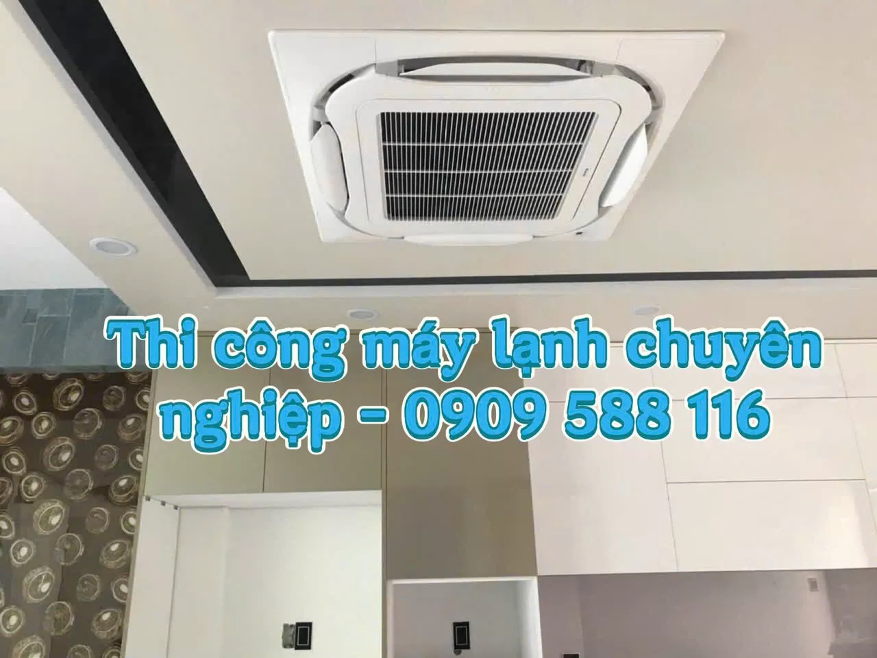 Ánh Sao cung cấp - Lắp đặt máy lạnh âm trần Daikin FCFC100(4hp) trọn gói
