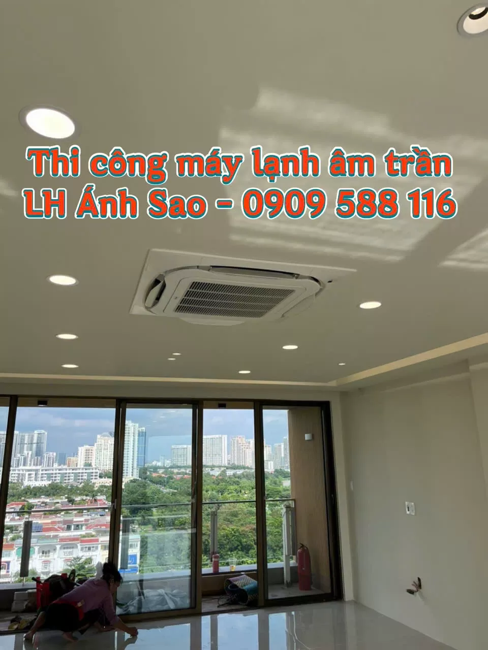 Lắp đặt máy lạnh âm trần Daikin FCFC71 trọn gói giá cạnh tranh