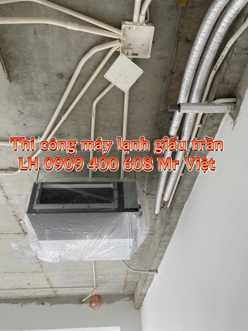 Lắp đặt trọn gói máy lạnh giấu trần Daikin FBFC40(1.5hp) tại Gò Vấp