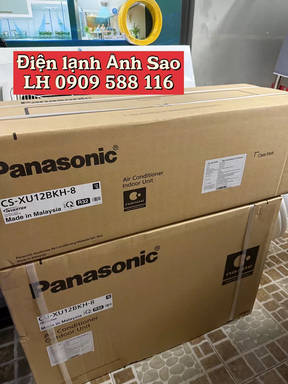 Cung cấp - Lắp đặt máy lạnh Panasonic CU/CS-XU12BKH-8 uy tín tại HCM