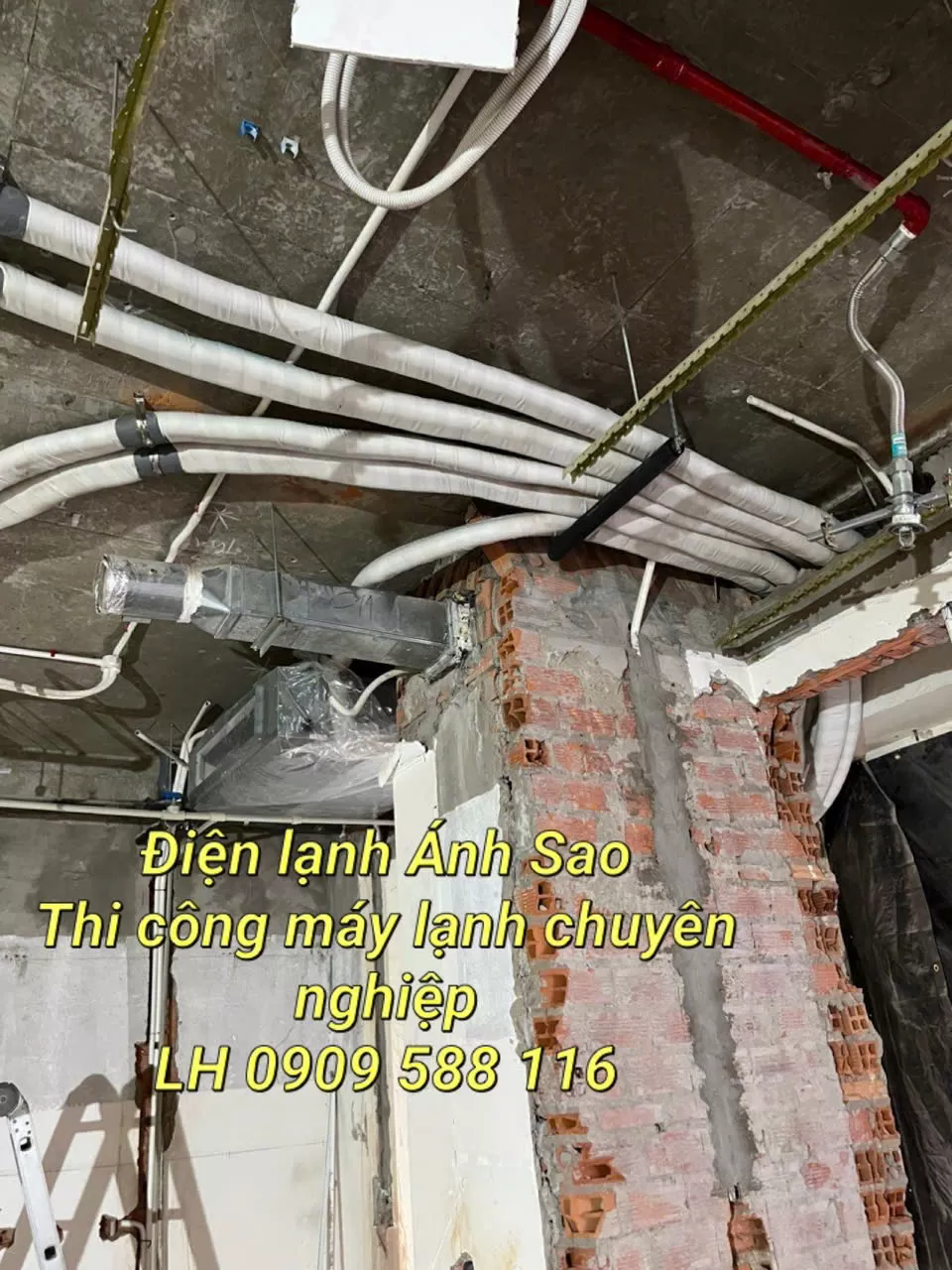 Nhà thầu thi công máy lạnh giấu trần Daikin chuyên nghiệp tại HCM