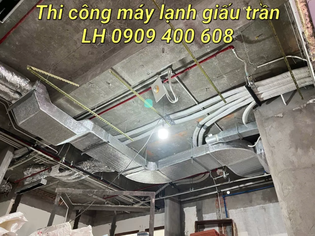 Vì sao nên chọn đơn vị thi công máy lạnh giấu trần có kinh nghiệm?