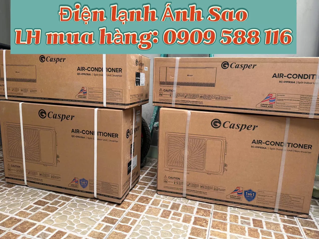 Lắp đặt máy lạnh Casper tại Gò Vấp - Nhanh chóng giá rẻ